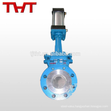 large guillotine gate valve hot flue gas pneumatic shuttle valve